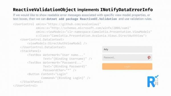 Getting started with Avalonia and ReactiveUI