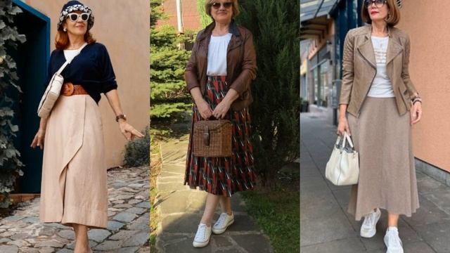 ТРЕНДОВЫЕ ЮБКИ ДЛЯ ЖЕНЩИН 50+? ПРАКТИЧНЫЕ И СТИЛЬНЫЕ ФАСОНЫ НА ЛЮБОЙ ВКУС смотреть онлайн