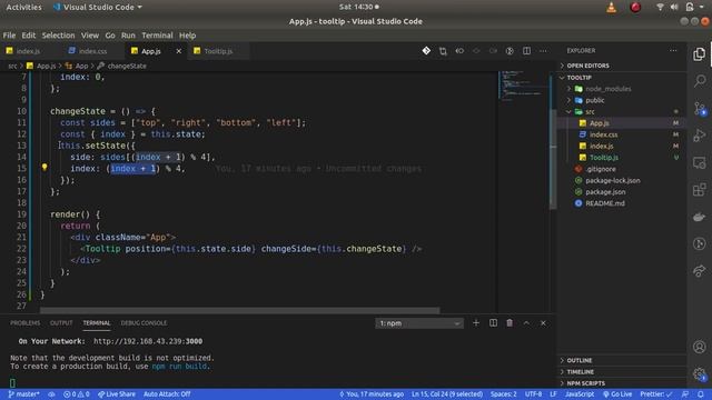 ToolTip React App смотреть онлайн