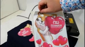 Термотрансфер на темных тканях. Как печатать на футболке, режим переноса. Секреты для новичков.