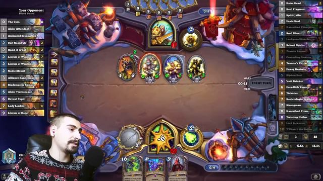 I Crushed Owl Tamsin's Phylactery OTK With Control Warlock Fractured in Alterac Valley | Hearthston смотреть онлайн