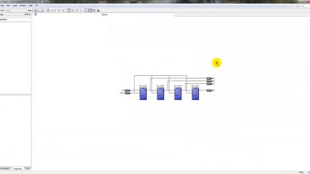 Регистр сдвига на Verilog