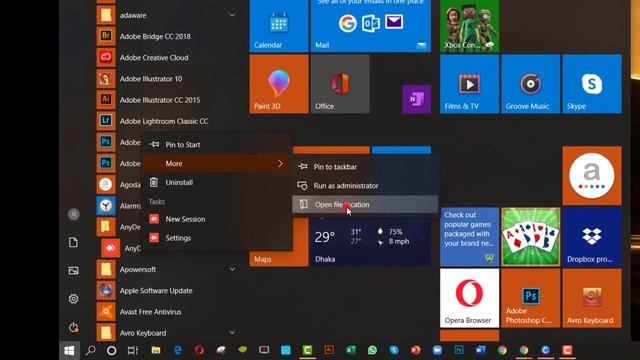 How to Quickly Locate a Program’s EXE file on Windows 10 смотреть онлайн