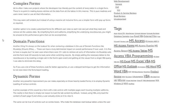 Microsoft Access - Database Performance Optimization смотреть онлайн