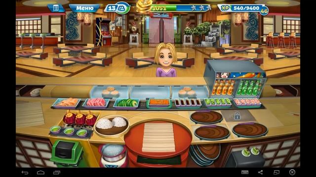 Кухонная Лихорадка Суши Бар (Уровень 40)/ Cooking Fever Sushi Restaurant (Level 40) смотреть онлайн