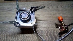 Туристическая газовая плитка