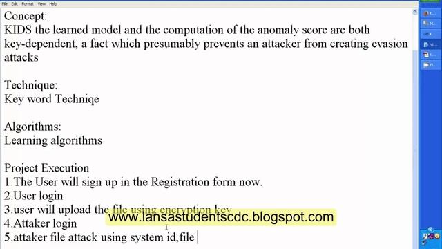Key-recovery Attacks On KIDS, A Keyed Anomaly Detection System