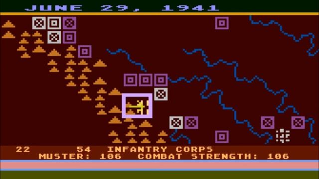 Eastern Front 1941 for the Atari 8-bit family смотреть онлайн