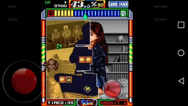 Gameplay completo/Gals Panic(Arcade) смотреть онлайн