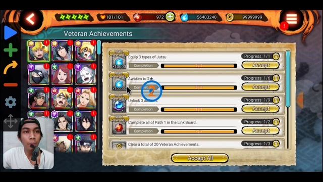 CARA DAPETIN 7K SB DARI VETERAN ACHIEVEMENT,BUGS ENHANCE MENYUSAHKAN - NARUTO X BORUTO NINJA VOLTAG смотреть онлайн
