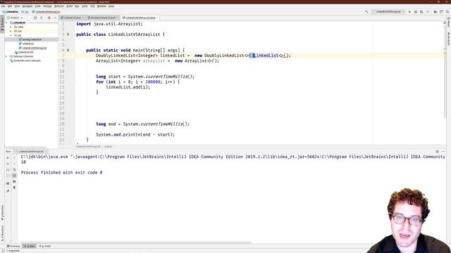LinkedList vs ArrayList смотреть онлайн