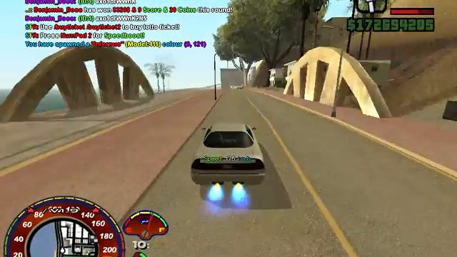 acceleration infernus GTA San Andreas смотреть онлайн
