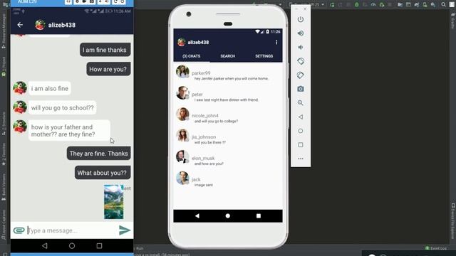 Chat App with Firebase Android Studio Kotlin Project Tutorial 2020 using Firebase Cloud Messaging смотреть онлайн