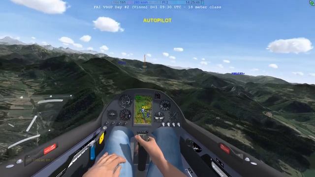 FAI Virtual SGP Day #2 (Vinon) D+1 09:30 UTC - 18 meter class смотреть онлайн