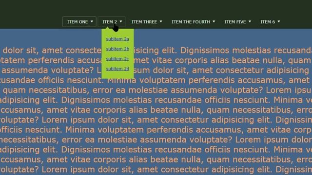 Style the Sub-menus for a Horizontal Navigation Menu with Drop-down Sub-menus смотреть онлайн