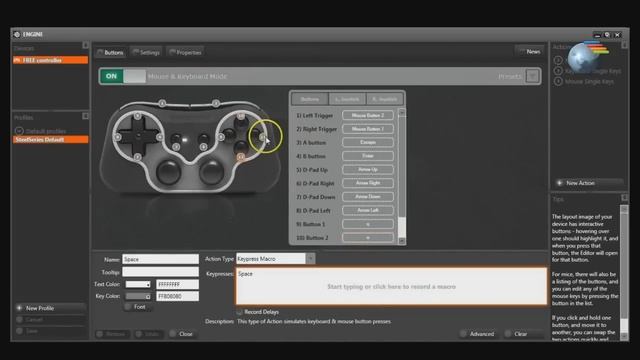Универсальный минигеймпад SteelSeries Free смотреть онлайн