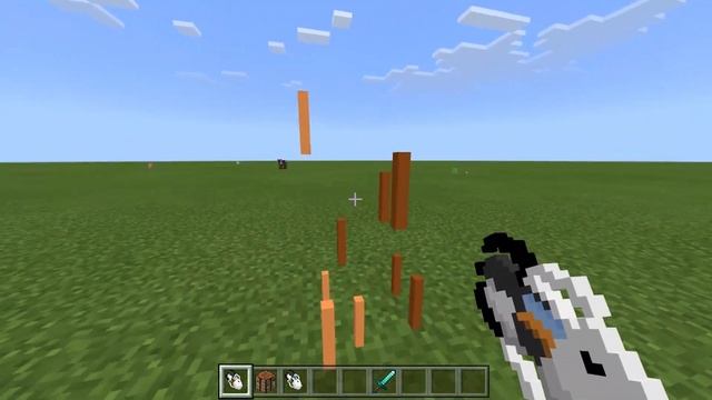 MOD (PORTAL GUN) MINECRAFT PE - (Bedrock, Win10, Console) 1.14/1.16+ смотреть онлайн