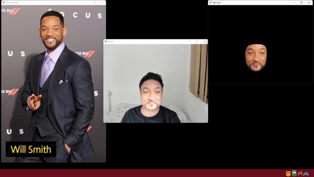 Realtime face swap with Python | MediaPipe смотреть онлайн