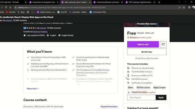 GET FREE UDEMY COURSES WITH CERTIFICATE | Free learning for beginners смотреть онлайн
