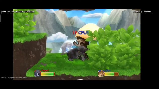 [EGG NS 2.1.7] Fight of Animals: Arena, gameplay on Poco F3, Snapdragon 870. смотреть онлайн