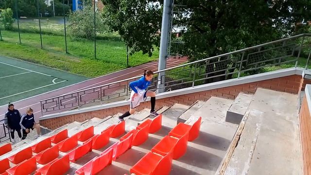 Реабилитация - восстановление футболистов . Тренировка 3 . Часть 1. смотреть онлайн