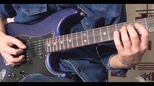 Как играть на гитаре.Постановка Левой Руки.Урок-6.Упр-6,7.Легатная техника, Hammer-on, Pull off.