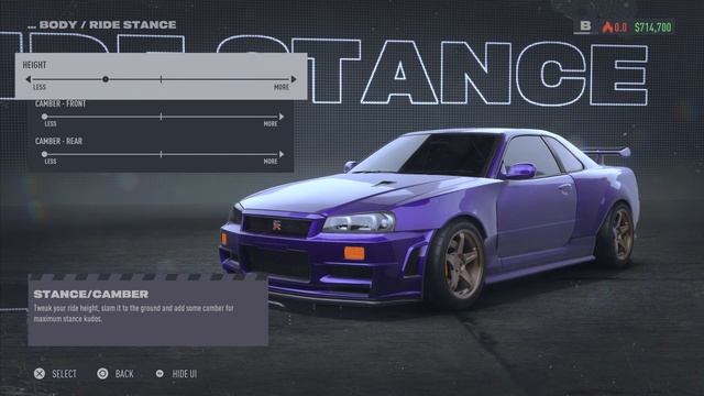 Nissan Skyline GT-R R34 | Need for Speed Unbound (PS5) Car Customization Gameplay смотреть онлайн