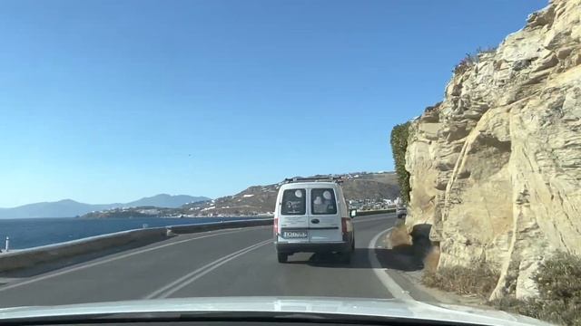 MYKONOS - AIRPORT TO NEW PORT 2021?✌️! смотреть онлайн