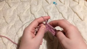 Детский джемпер с капюшоном -зайка спицами-часть1