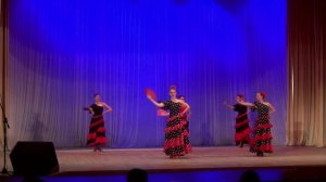 Испанский танец. Танец с веером. Фламенко