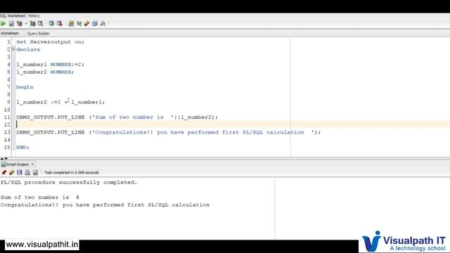Introduction to PL/SQL || Oracle DB Development || TechBricks Edu смотреть онлайн