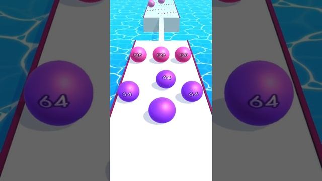 Faster Run 2048 - Ball game 3D ! All Levels Gameplay Part 21 android,ios смотреть онлайн