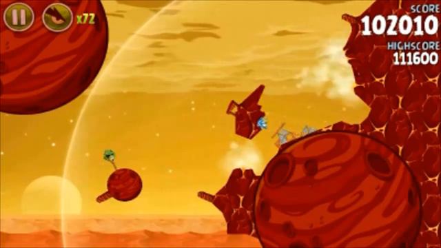 All Red Planet in Angry Birds Space and Special Levels смотреть онлайн