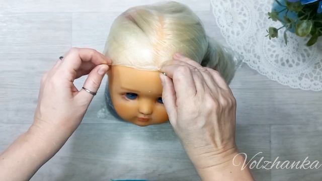 Переделка большой советской куклы. Кукла СССР. Remake of a large Soviet doll. USSR doll, ooak. смотреть онлайн