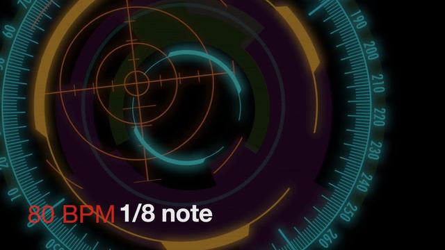 節拍器 80 BPM 1/8 note Metronome смотреть онлайн
