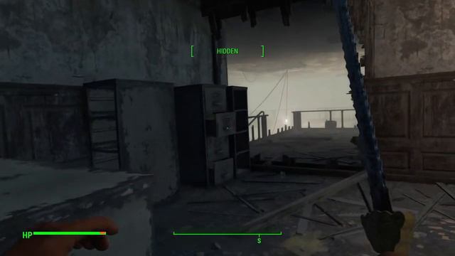 Fallout 4 Very Hard Difficulty (Melee Build) - Clearing University Point смотреть онлайн