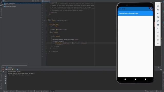 001 Creating Image Picker Flutter Application GUI смотреть онлайн