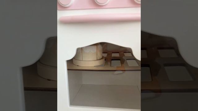 Детская деревянная игровая кухня "Зефирка Биг" смотреть онлайн