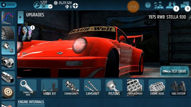 RWB STELLA 1673 TURF TUNE I RUN 7.391 BUT I'm sure it can do better. Give it a thumbs up please guy смотреть онлайн