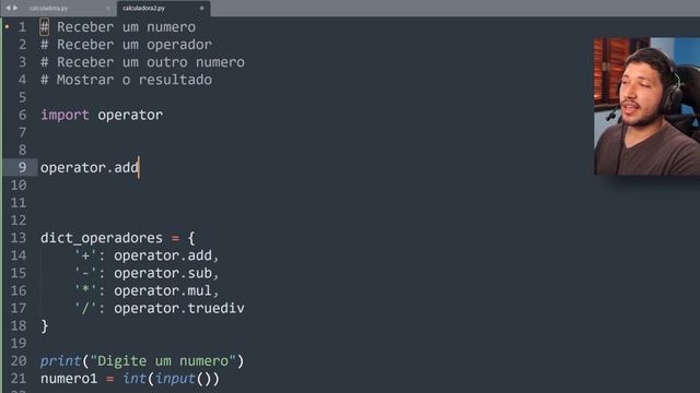 Criando uma calculadora no Python (desenvolvendo de duas maneiras) смотреть онлайн