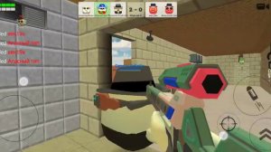 ДУЭЛИ В ЧГ | Dimon15kYT Chicken gun Among us Blockpost mobile