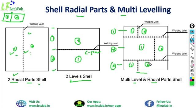 Pressure Vessels Part Detailing: Shell Detailing in Fabrication Drawing | Part - 5 in English | смотреть онлайн