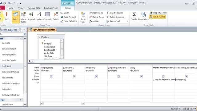 Microsoft Access 2007 2010 2013 pt 6 (Expression builder, Calculated Fields) смотреть онлайн