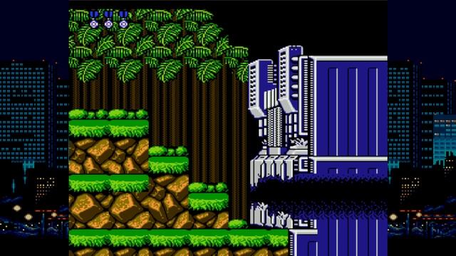 Игра Contra (Контра) геймплей на Русском языке [NES 1987]