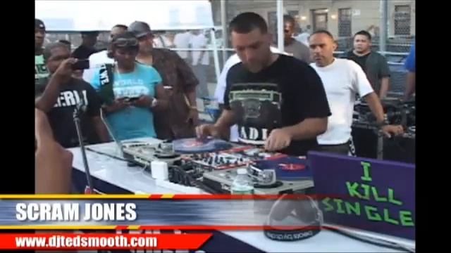 SCRAM JONES DJ INTRO AT TED SMOOTH'S OLD SCHOOL JAM IN HARLEM (8-12-2012) смотреть онлайн