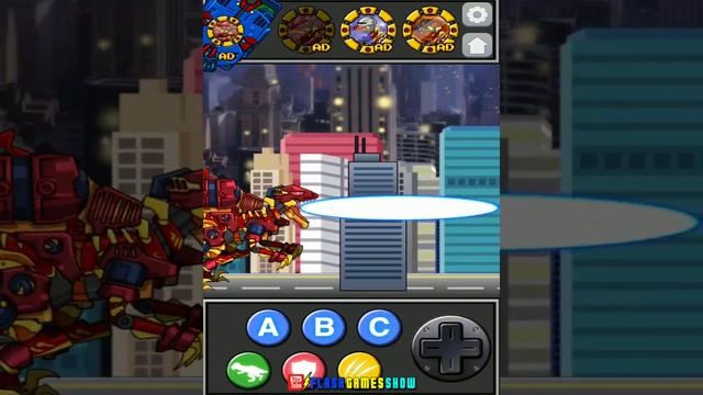 Velociraptor - Dino Robot Transform General Mobilization Gameplay смотреть онлайн