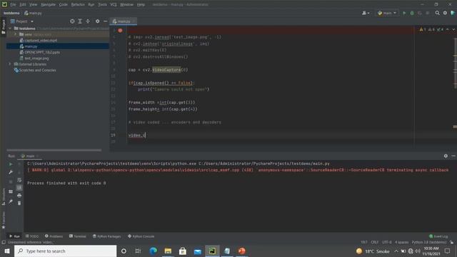 OpenCV Python Tutorial #16 | Capture videos using OpenCV смотреть онлайн