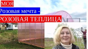 Выбираете теплицу - покупайте  розовый поликарбонат, самый прочный и полезный для растений