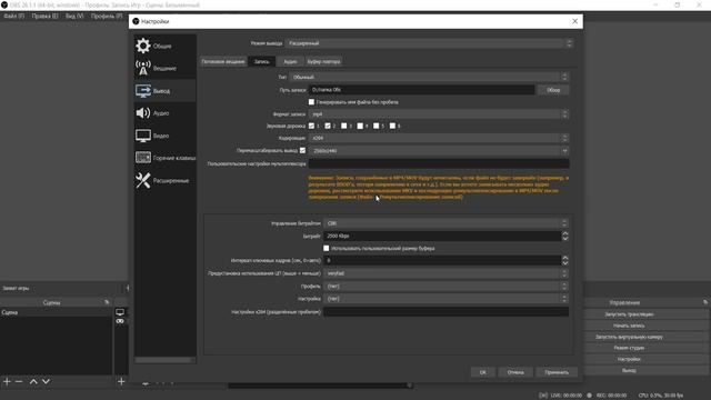 Лучшие настройки OBS для записи игр БЕЗ ЛАГОВ в 2021 году смотреть онлайн