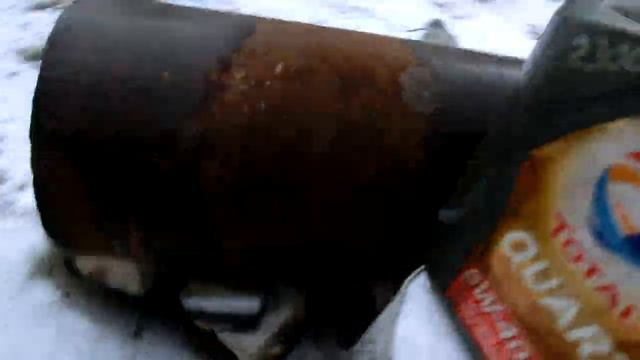 Запуск горелки при температуре -23 градуса. смотреть онлайн